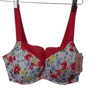 KINGA Floral Bra Pink Womens 38
